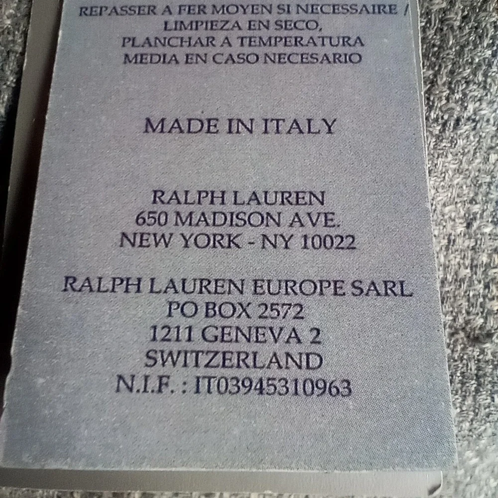Ralph Lauren Purple Label all used